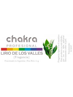 Aceite Fragancia de Lirio de los Valles x 11ml | Chakra Profesional