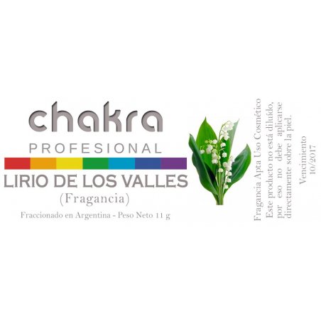 Aceite Fragancia de Lirio de los Valles x 11ml | Chakra Profesional