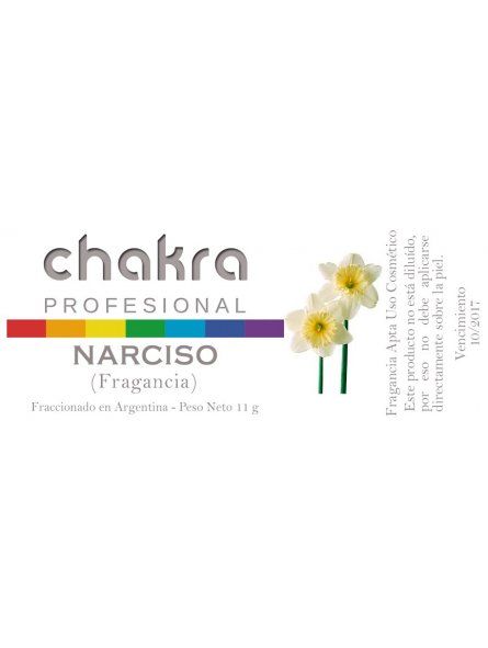 Aceite Fragancia de Narcisox 11ml | Chakra Profesional