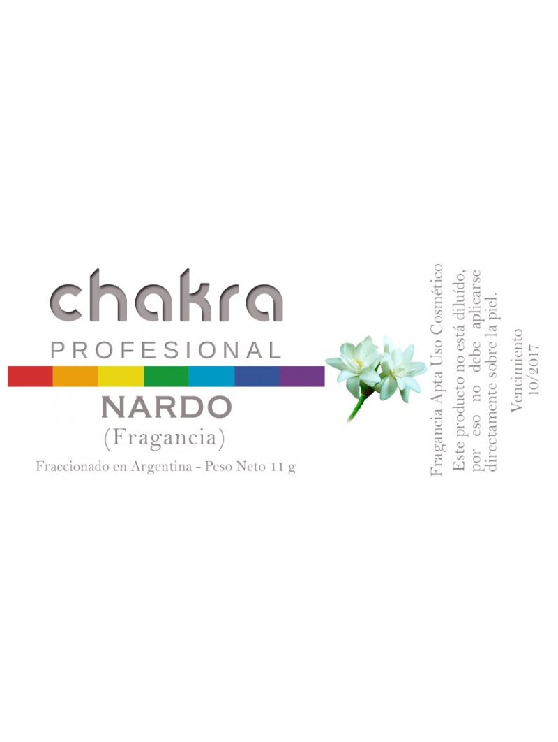 Aceite Fragancia de Nardo x 11ml | Chakra Profesional