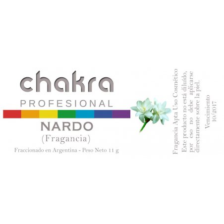 Aceite Fragancia de Nardo x 11ml | Chakra Profesional
