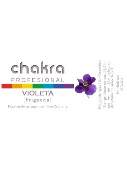 Aceite Fragancia de Violeta x 11ml | Chakra Profesional