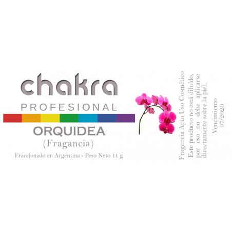 Aceite Fragancia de Orquidea x 11ml | Chakra Profesional