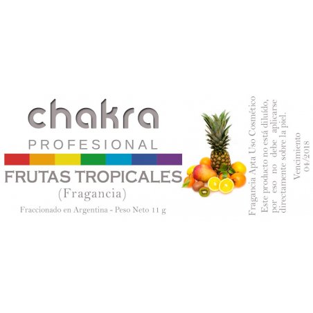 Aceite Fragancia de Frutas Tropicales x 11ml | Chakra Profesional