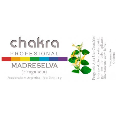 Aceite Fragancia Madreselva x 11ml | Chakra Profesional