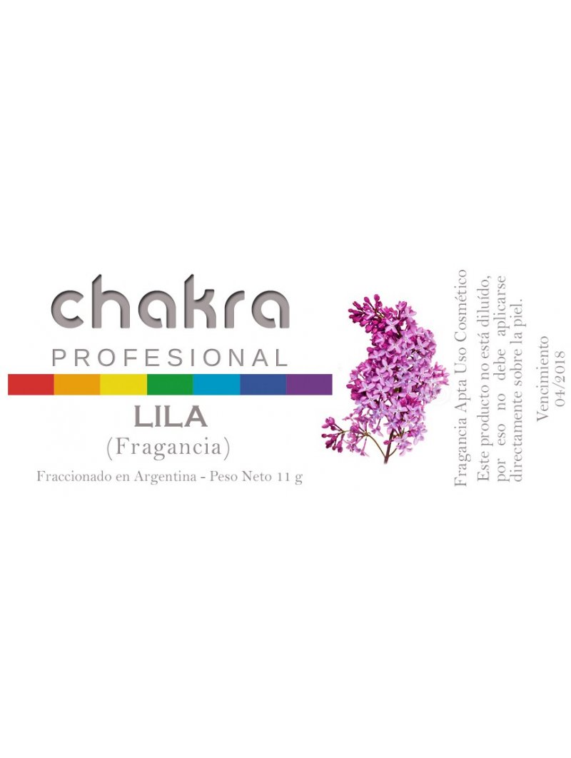 Aceite Fragancia de Lila x 11ml | Chakra Profesional