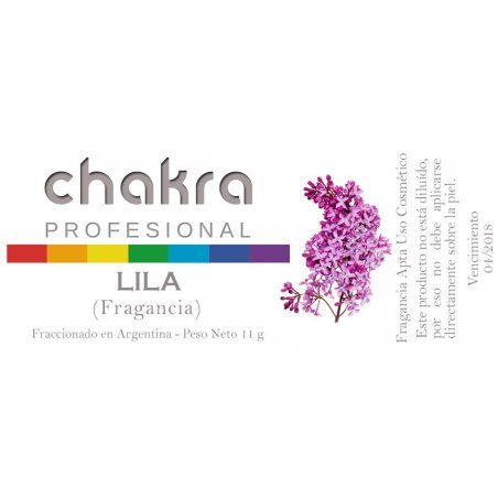 Aceite Fragancia de Lila x 11ml | Chakra Profesional