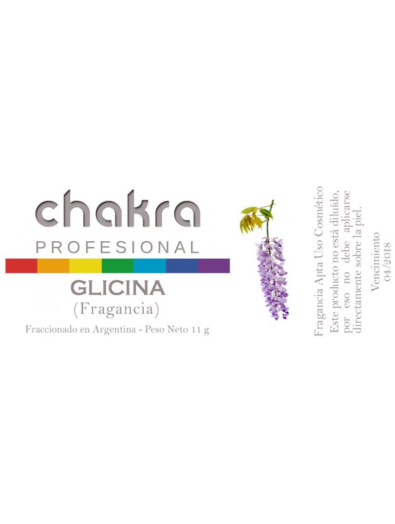 Aceite Fragancia de Glicina x 11ml | Chakra Profesional