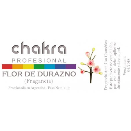 Aceite Fragancia de Flor de Durazno x 11ml | Chakra Profesional