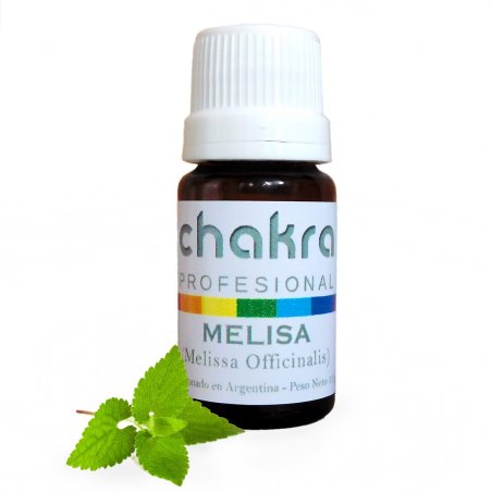 Aceite Semi Natural de Melisa x 11ml | Chakra Profesional