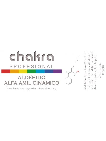 Aldehído Alfa Amil Cinámico x 11ml | Chakra Profesional