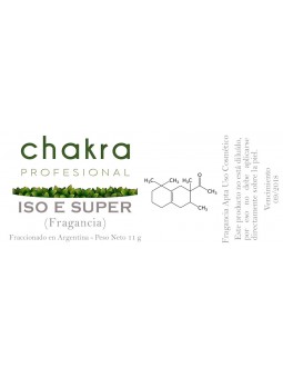 Aceite Fragancia de Iso E Super x 11ml