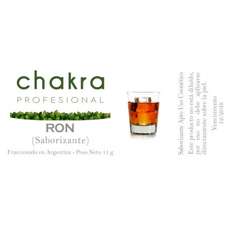 Aceite Semi Natural de Ron x 11ml | Chakra Profesional
