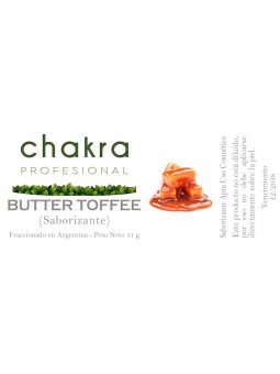 Aceite Semi Natural de Butter Toffee x 11ml | Chakra Profesional