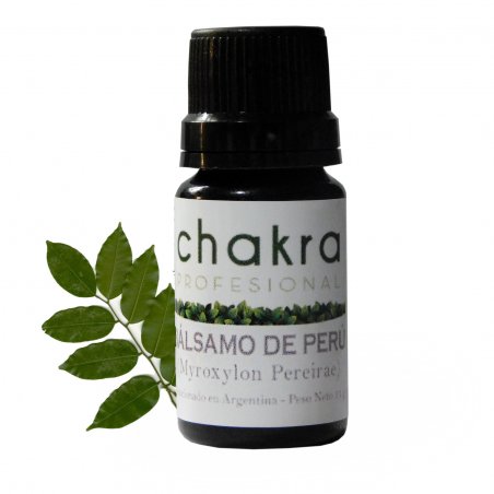 Aceite Esencial de Bálsamo de Perú x 11ml | Chakra Profesional