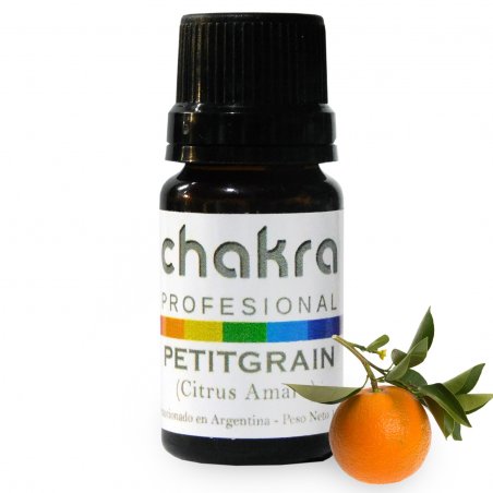 Aceite Esencial de Petitgrain x 11ml | Chakra Profesional