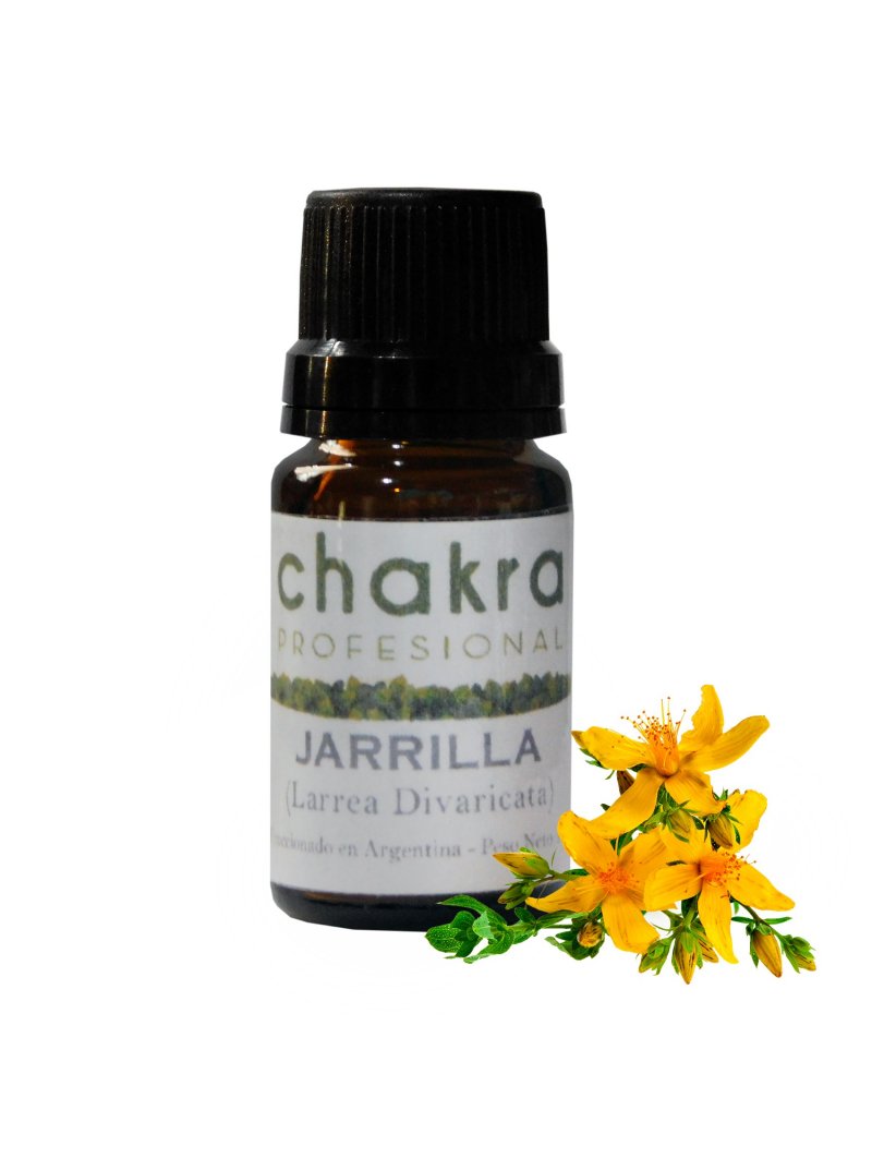 Aceite Esencial de Jarrilla Hembra x 11ml | Chakra Profesional