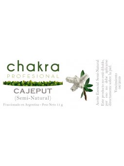 Aceite Esencial Semi-Natural de Cajeput x 11ml | Chakra Profesional