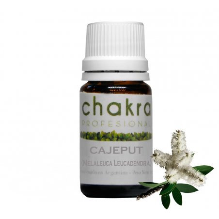 Aceite Esencial Semi-Natural de Cajeput x 11ml | Chakra Profesional