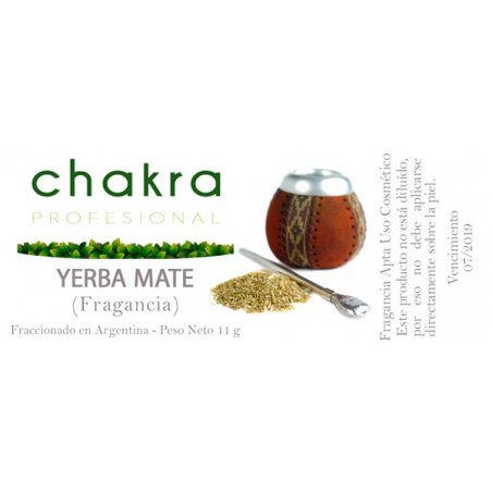 Aceite Fragancia de Yerba Mate x 11ml | Chakra Profesional