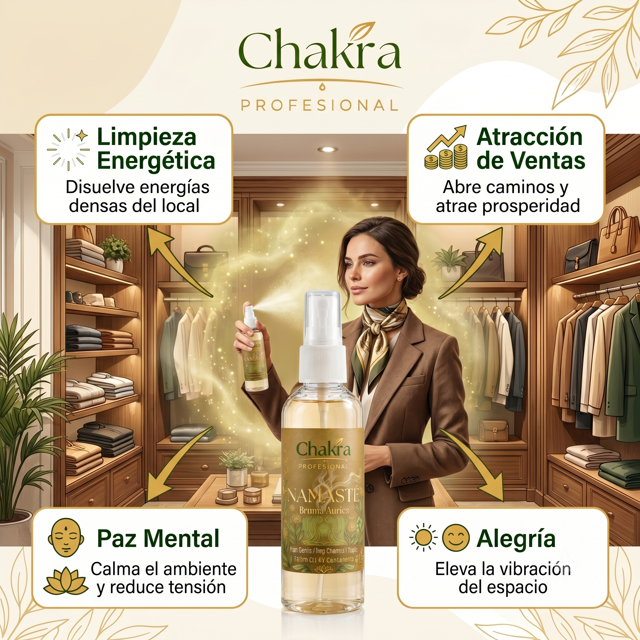 Limpieza energética y atracción de abundancia
